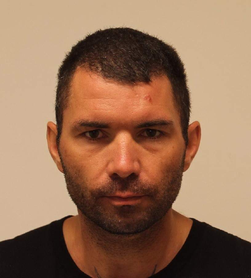 Police are searching for 38-year-old Jason Douglas Serson and said he may still be carrying the knife and is considered dangerous. who sees him is being asked to immediately call police.