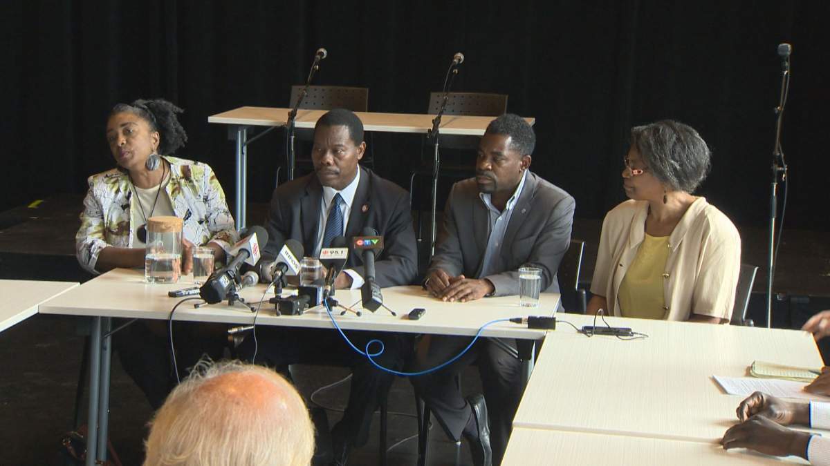 Mathieu Eugene says many Haitians making the trek across the Quebec border are under the false impression that Canada has an open-door policy, Tuesday, August 15, 2017.