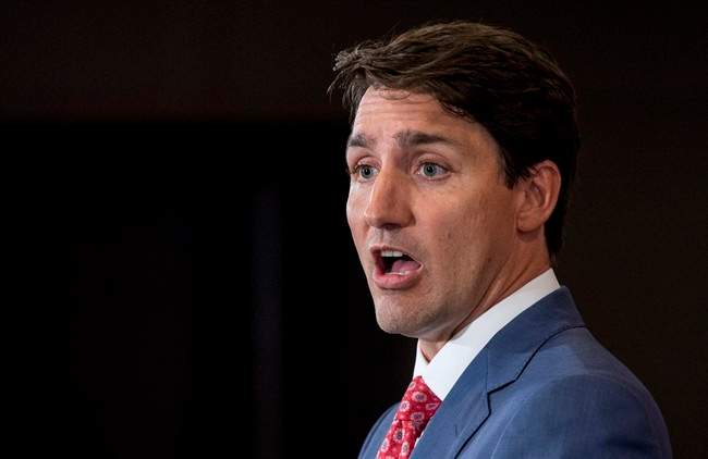 Justin Trudeau touched on carbon pricing during a Saskatoon fundraising speech, saying it will help grow the economy in a clean and sustainable way.