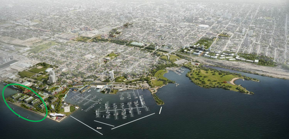 The City of Hamilton has revealed six design proposals for the Pier 8 Promenade Park project.