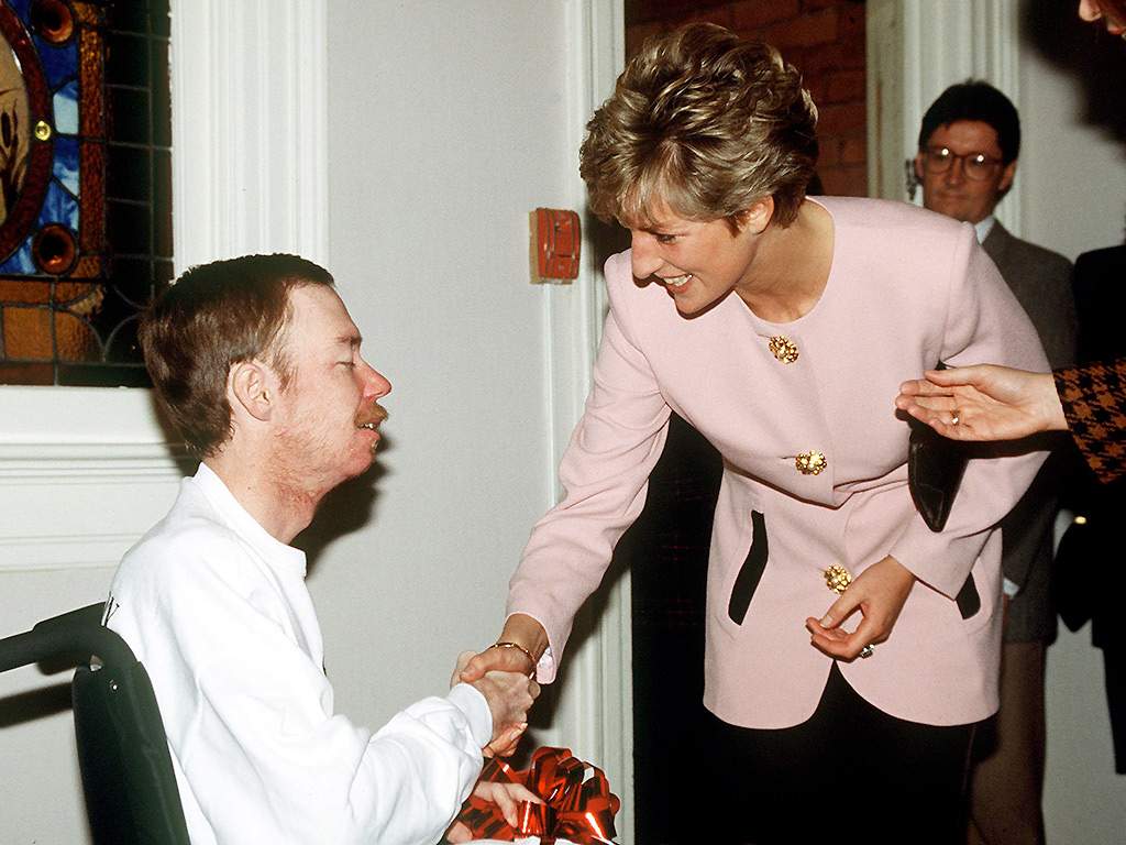 Princess Diana in 1991