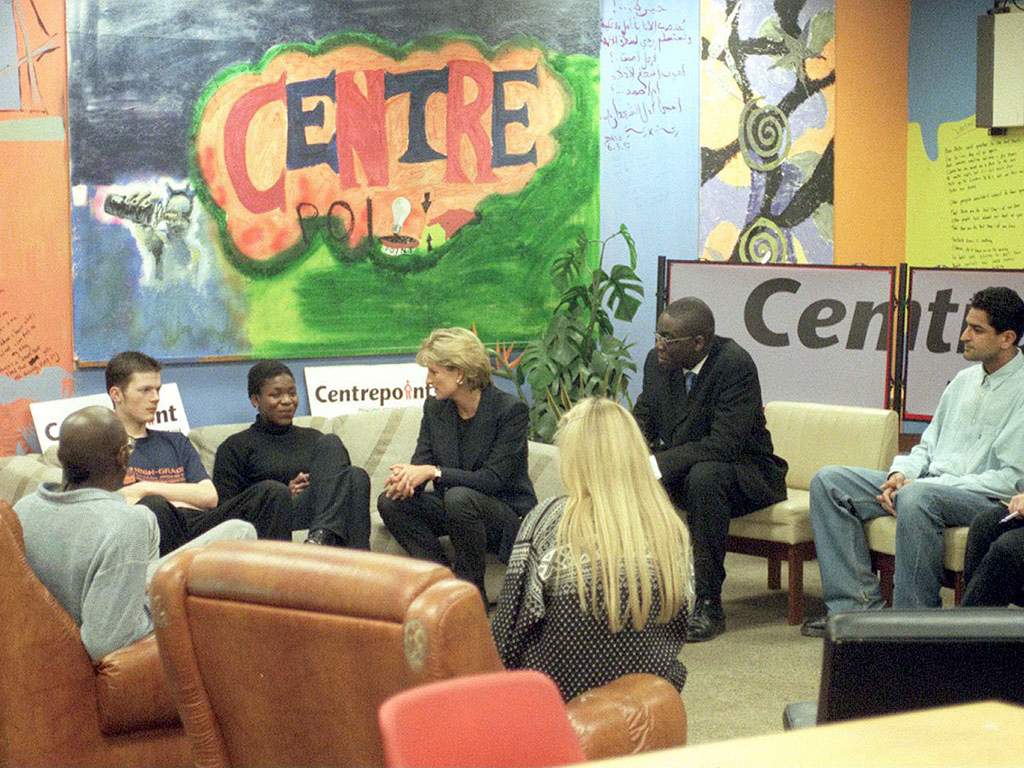 After her divorce, Princess Diana whittled her humanitarian focus down to a few causes, among them was Centrepoint, a U.K. charity that helps homeless youth.