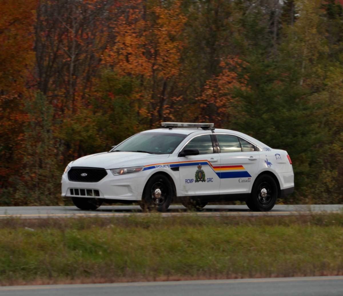 Police say the vehicle was travelling 142 km/h in a 90 km/h zone.