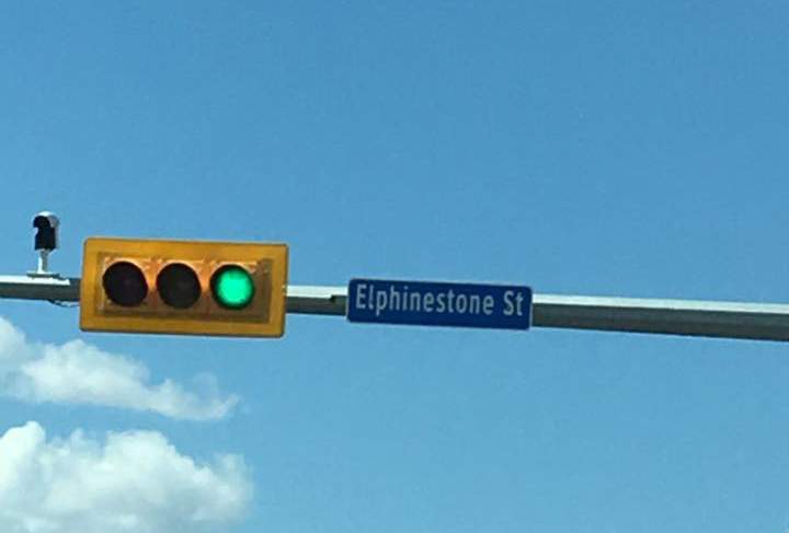 The spelling mistake was posted on the City of Regina’s Facebook page bringing to attention that they had spelt Elphinstone Street ‘Elphinestone St.’ (adding an extra ‘E’) at the intersection of Elphinstone Street and Avonhurst Drive.