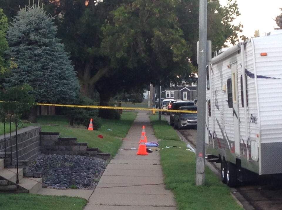 Police were called around 3:30 a.m. Wednesday to the area of 118 Avenue and 54 Street, where a fatal stabbing happened. August 2, 2017.