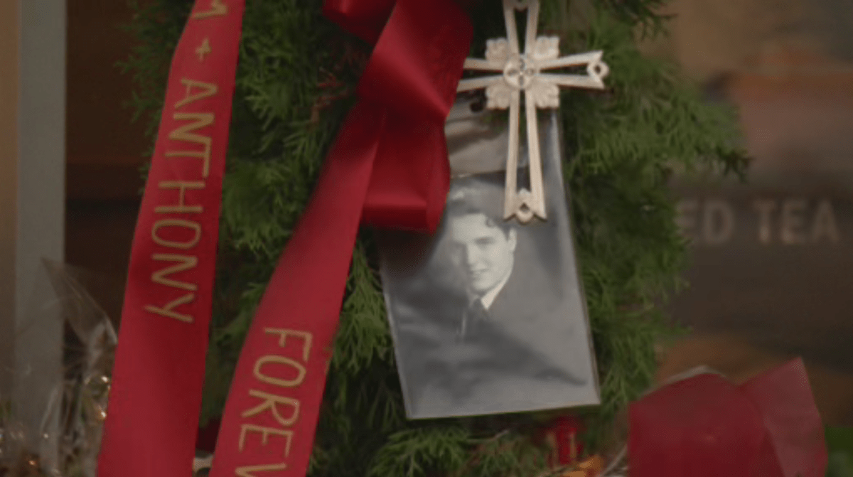 A memorial to a man who died after an altercation  that took place at a Starbucks on July 12, 2017.