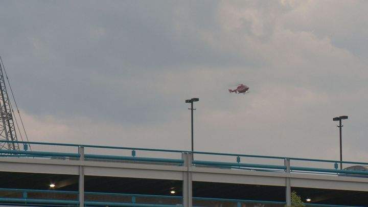File photo of an air ambulance.