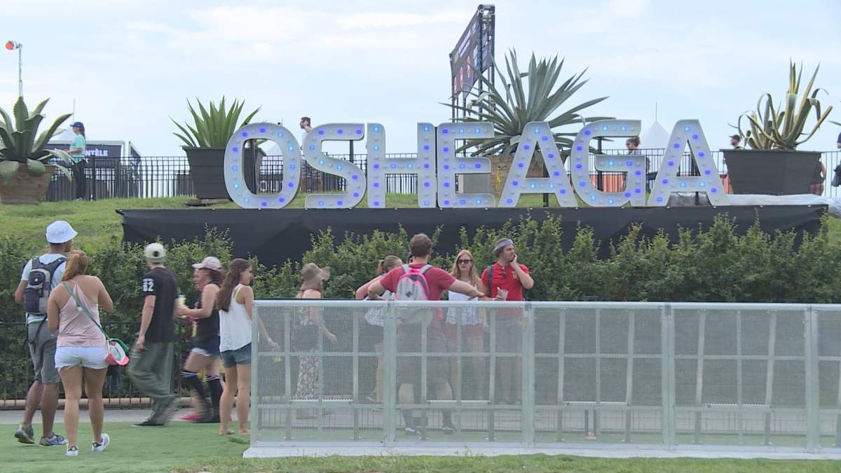This is the fist year Osheaga runs since cannabis became legal last October.