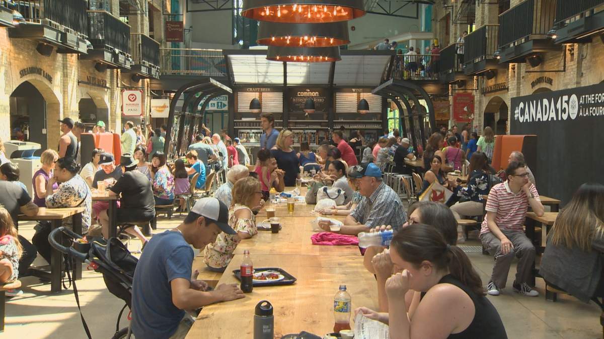 The Forks Market has seen a massive increase in foot traffic during the Canada Summer Games.