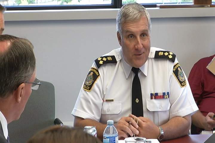 Peterborough Chief of Police Murray Rodd, 2017