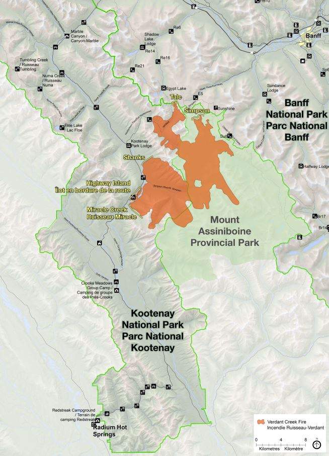 Verdant Creek wildfire update: crews use drones to scan for hotspots - image