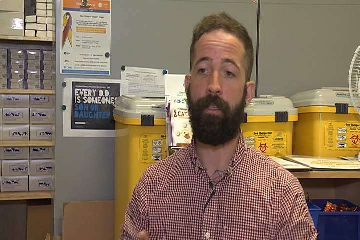 Chris Jardin, Harm-reduction worker with PARN