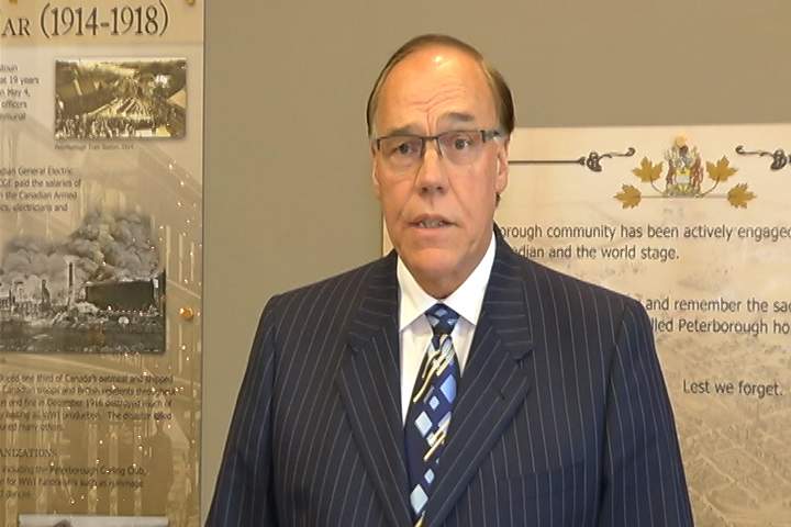 Peterborough Mayor Daryl Bennett, 2016