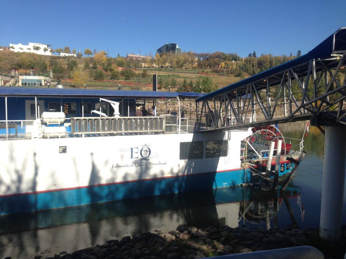 The Edmonton Queen Riverboat has been given some upgrades but can’t be open to guests yet.