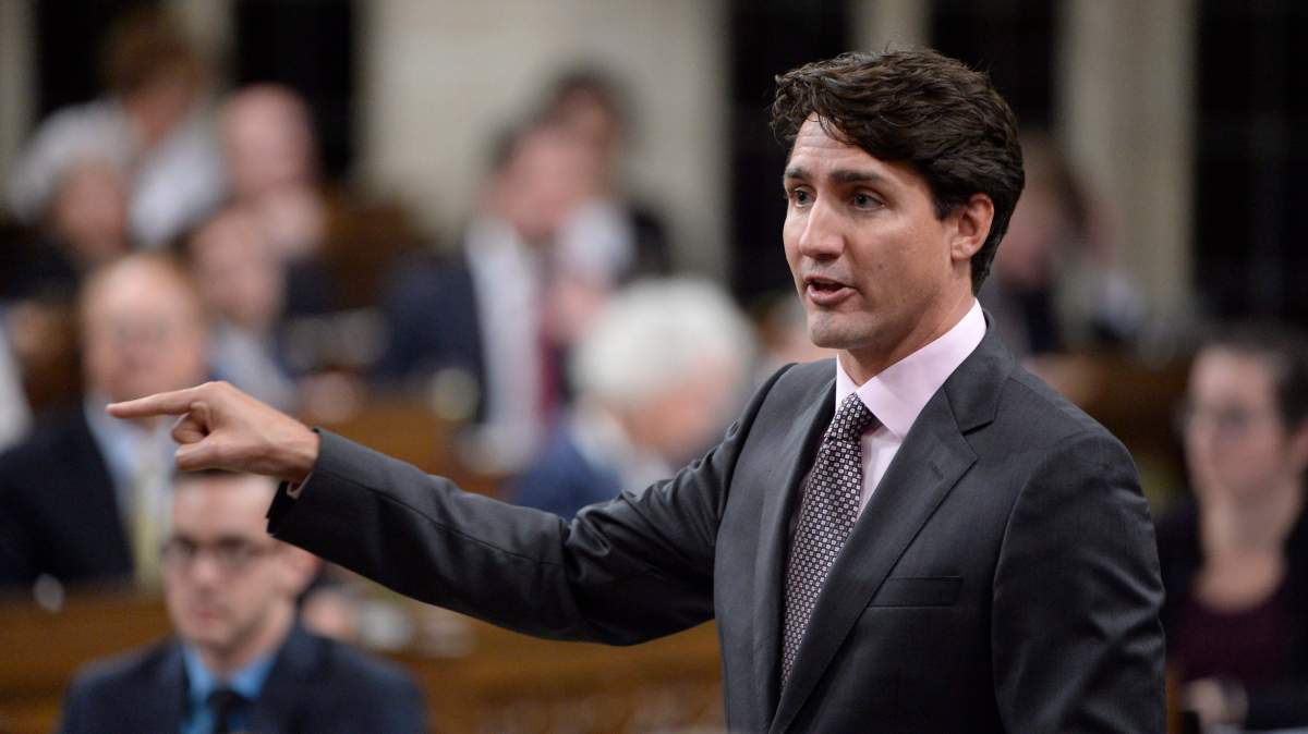 Prime Minister Justin Trudeau defends his tax reform proposal during question period in the House of Commons on Tuesday, Sept.26, 2017. 