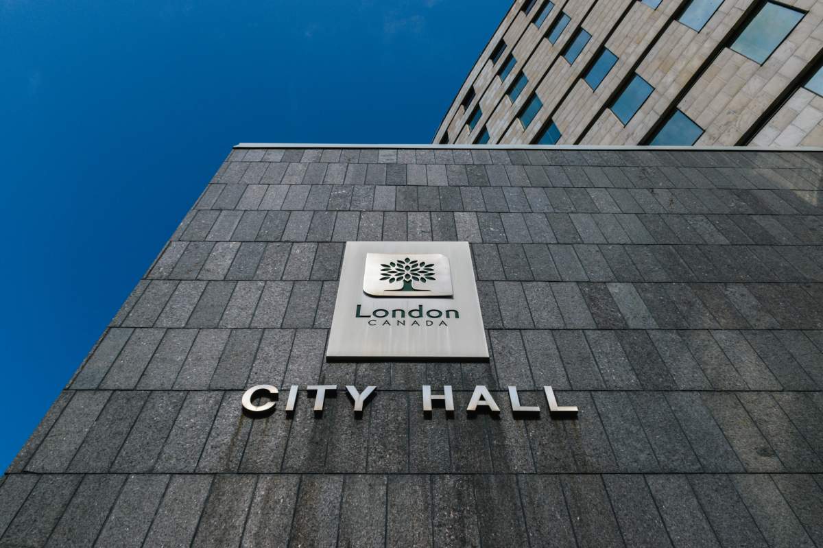 London City Hall as seen June 14, 2017.