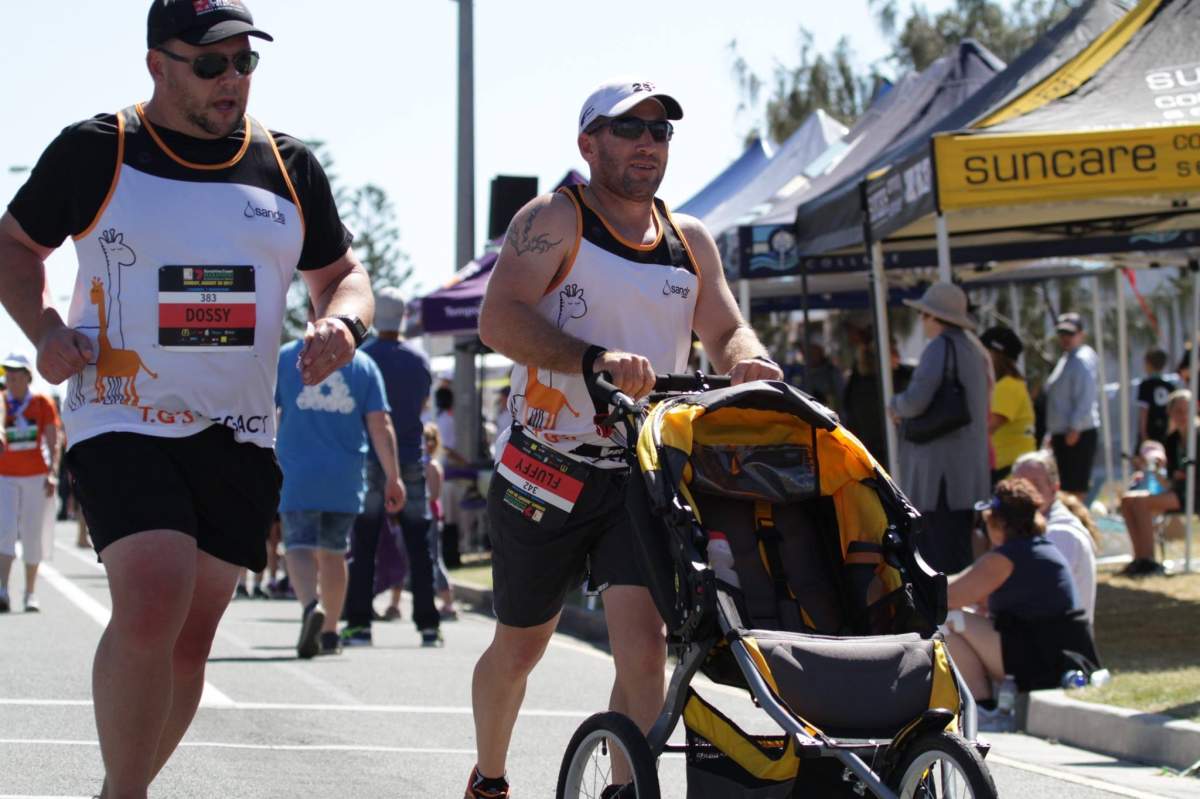 dad marathon stillbirth