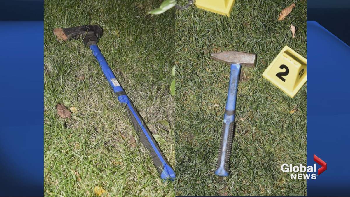 Weapons ASIRT alleges a man involved in an officer-involved shooting was carrying when he approached officers on Wednesday. 