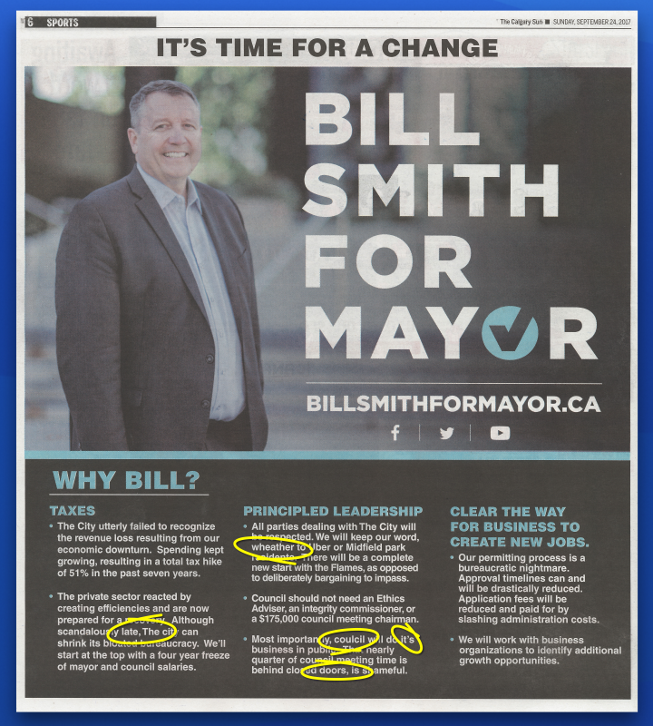 Will spelling and grammar mistakes hurt Bill Smith’s campaign? - image