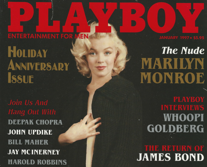 A Playboy magazine cover from January 1997.