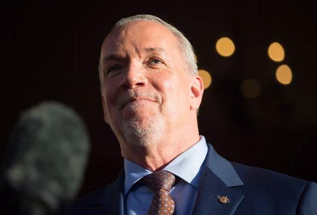 B.C. Premier John Horgan.
