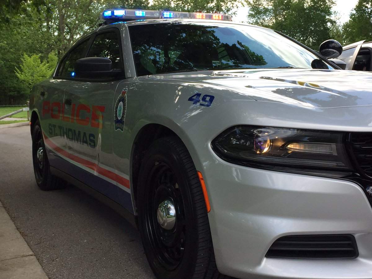 St. Thomas Police Service cruiser.