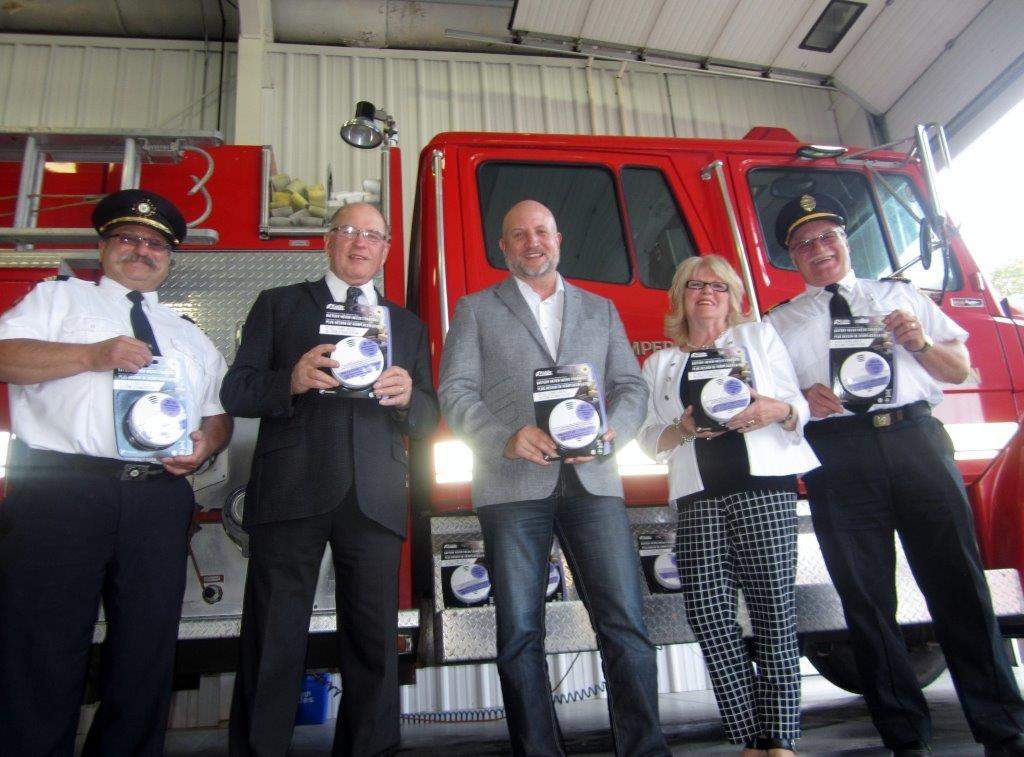 The Otonabee-South Monaghan Department of Fire and Emergency Services received 120 combination smoke and carbon monoxide alarms through Project Zero.
