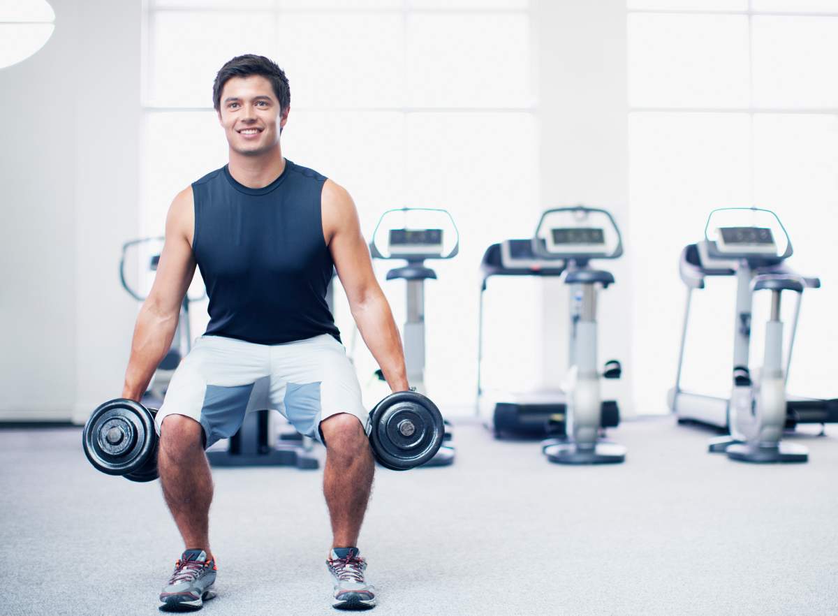 dumbbell squat