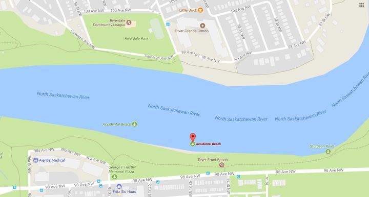 The Accidental Beach has become so popular, Google has even made it a landmark on Google Maps.