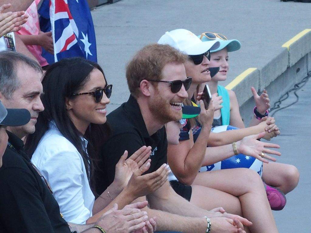 Prince Harry, Meghan Markle spotted together at Invictus Games - image