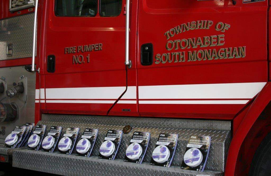 Enbridge partners with local township to deliver smoke/carbon monoxide alarms to residents. 