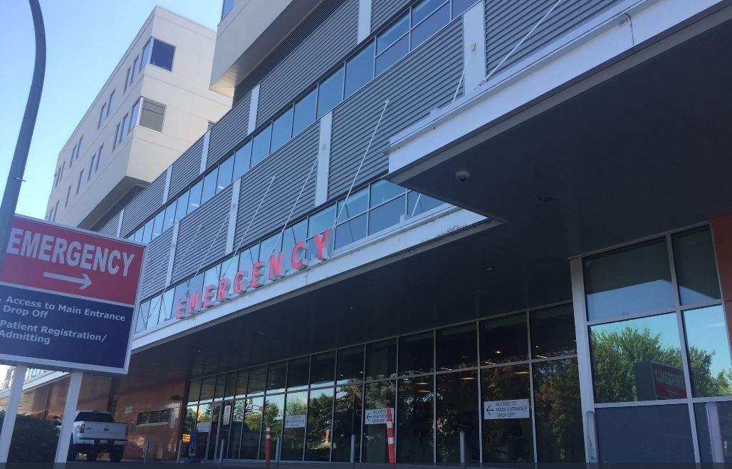 A health-care worker was allegedly attacked by a 37-year-old Vernon man at Kelowna General Hospital.