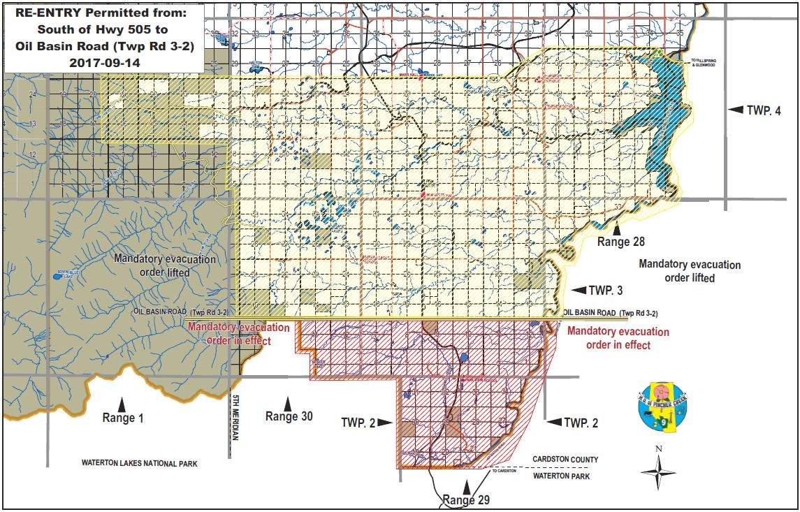 Waterton wildfire update: re-entry to park, townsite could take weeks - image