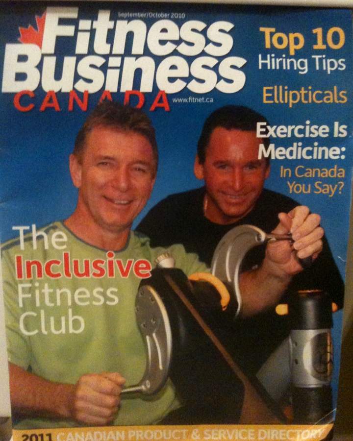 Rick Hansen and Mike Hamill in September 2010.