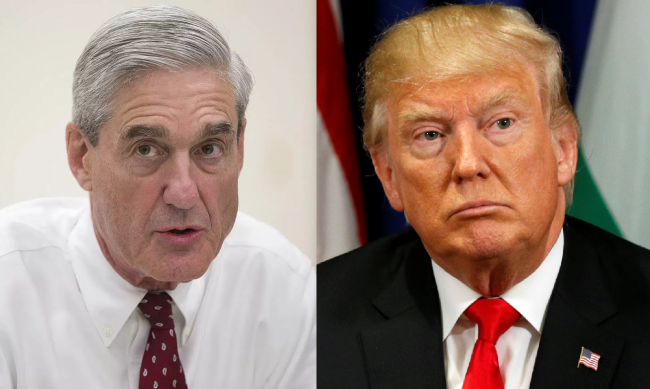 Robert Mueller and Donald Trump .