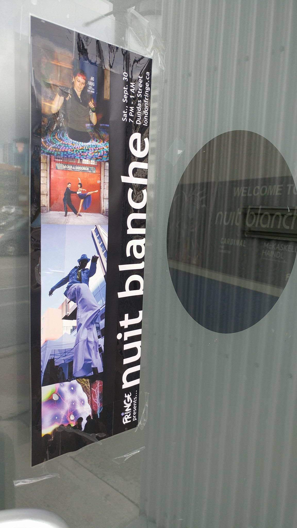 London's Nuit Blanche is taking place Saturday Sept. 30, from 7 p.m. to 1 a.m.