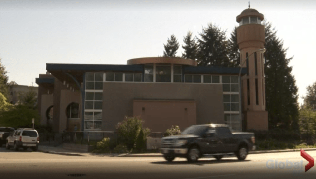 The Masjid Alhidayah and Islamic Cultural Centre in Port Coquitlam, B.C.