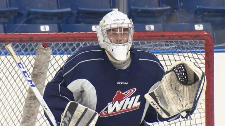 Patience pays off for Joel Gryzbowski as he finally gets his chance to play for the Saskatoon Blades.