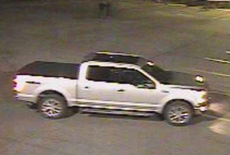Security camera image of the suspect vehicle in the fatal North York mall shooting.