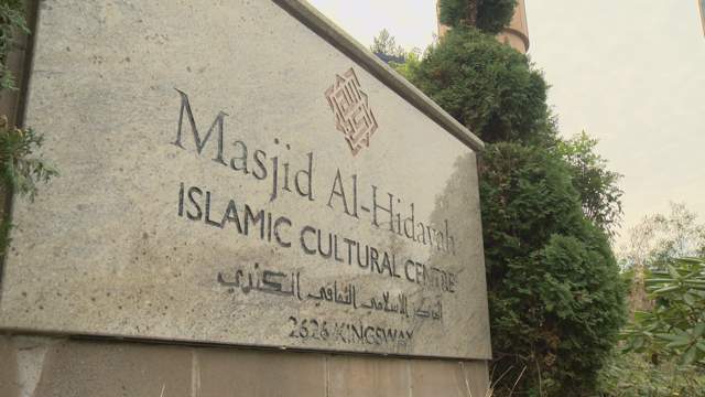 Masjid Al-Hidayah and Islamic Cultural Centre in Port Coquitlam, B.C. on Friday Sept. 22, 2017.