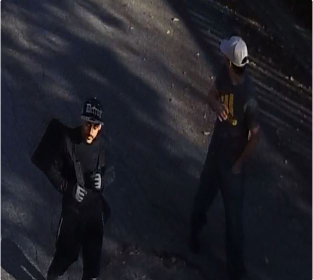 Police release photos of 2 suspects in southeast London pharmacy holdup - image