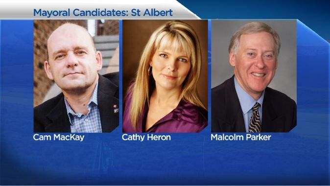 Three people are running for mayor in St. Albert.