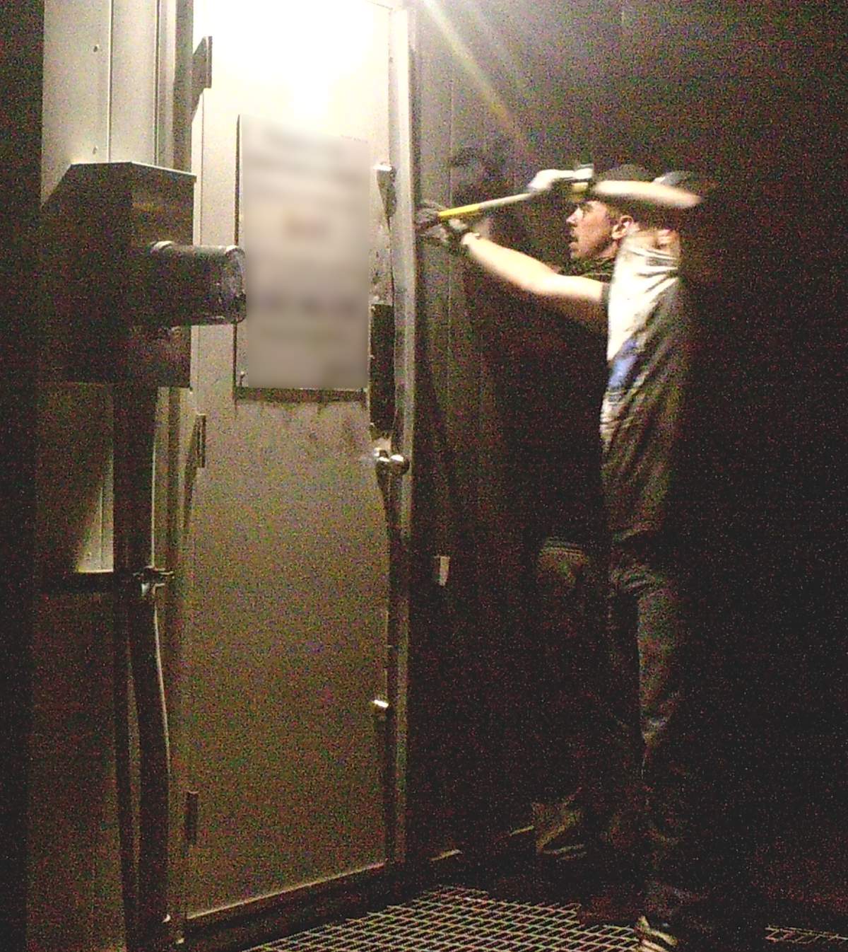 Two suspects wanted by Stony Plain RCMP for breaking into a cell phone tower and stealing the backup batteries.