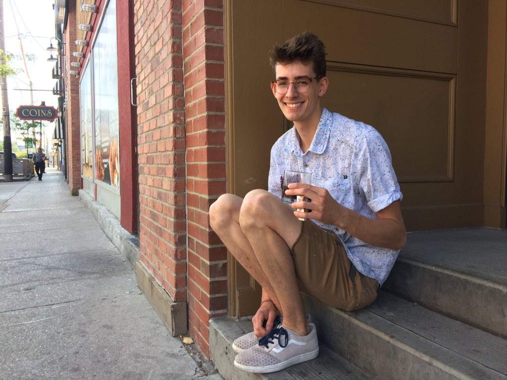 “I think it’s kind of weird, because we probably shouldn’t be having it this hot,” said Evan Spindler, who is doing his best to enjoy the warm temperatures. “It makes me a little concerned in the environmental area.”