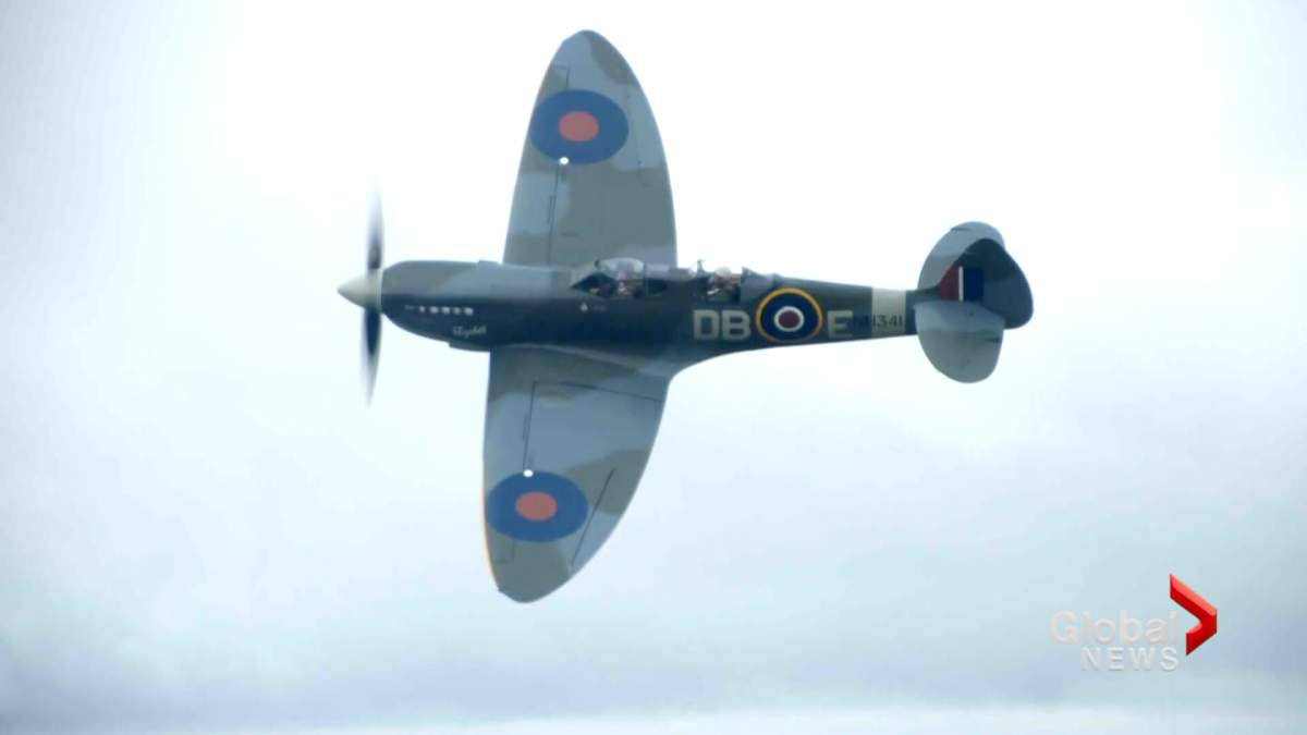 Spitfire NH341 flies once again.