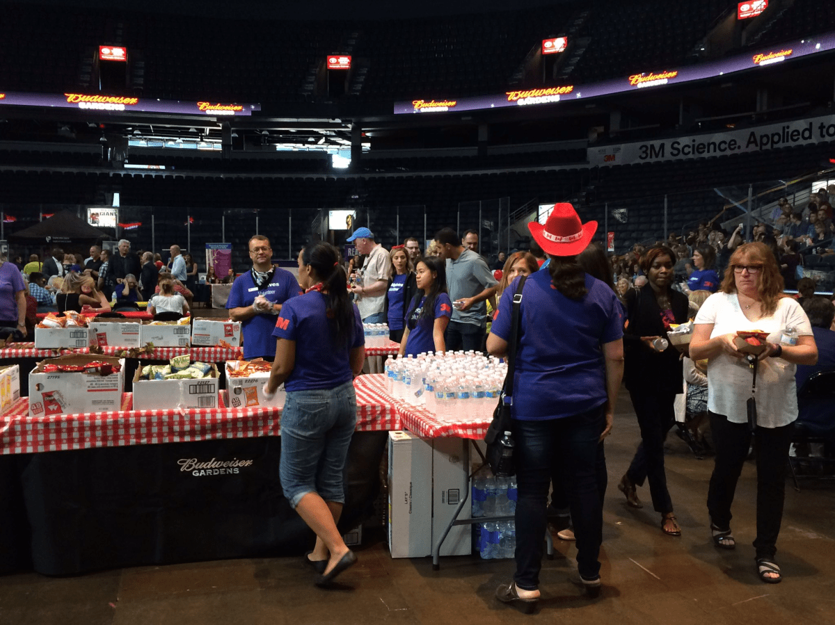 The United Way of London and Middlesex took a different approach to this year's 3M Harvest Lunch.