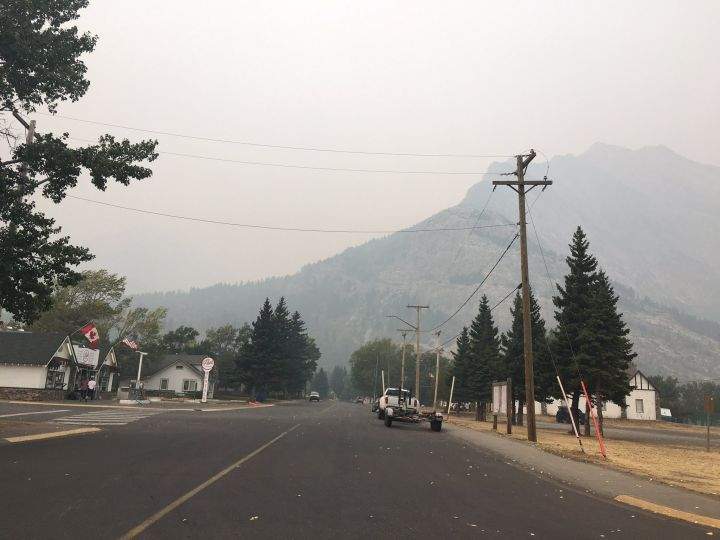 Waterton evacuation