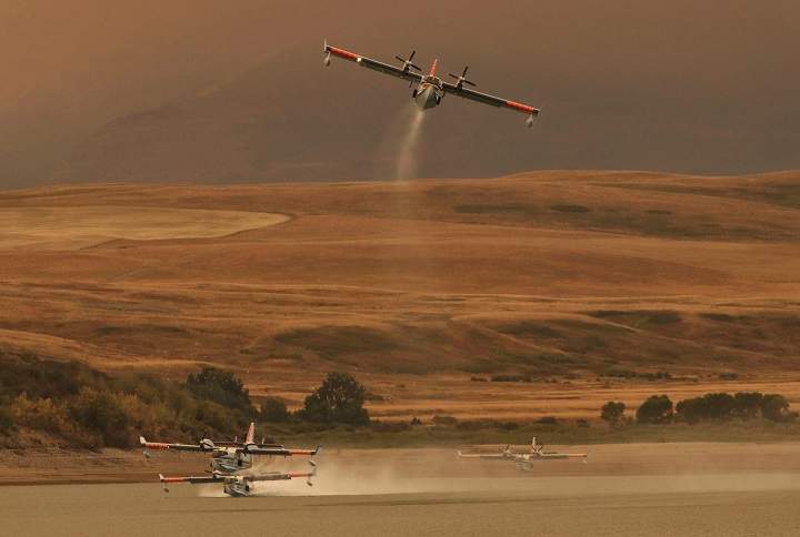 Waterton fire