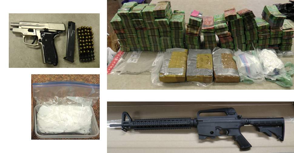 More than 80 charges were laid and $1.4 million in drugs was seized during an investigation, dubbed Project Yuma, involving multiple police services.