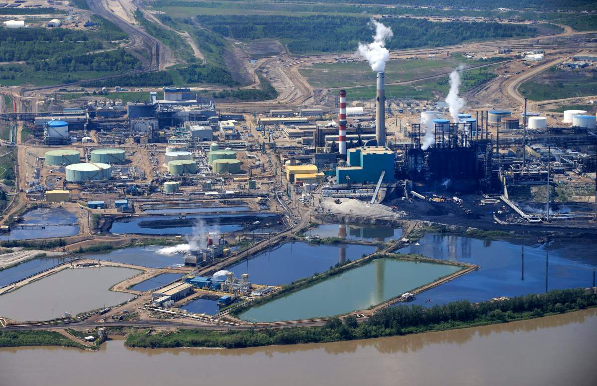 Upgrading plant at the Suncor Energy Oil Sands project near Fort McMurray, Alberta on Tuesday, June 13, 2017. 